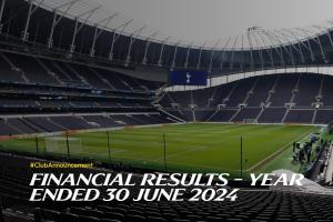 开云棋牌-热刺官方财报：上赛季总收入5.282亿镑，营利增长4%至1.449亿镑